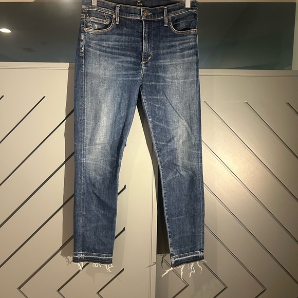 Citizens Of Humanity Blue Ankle Jeans - Picture 2 of 7